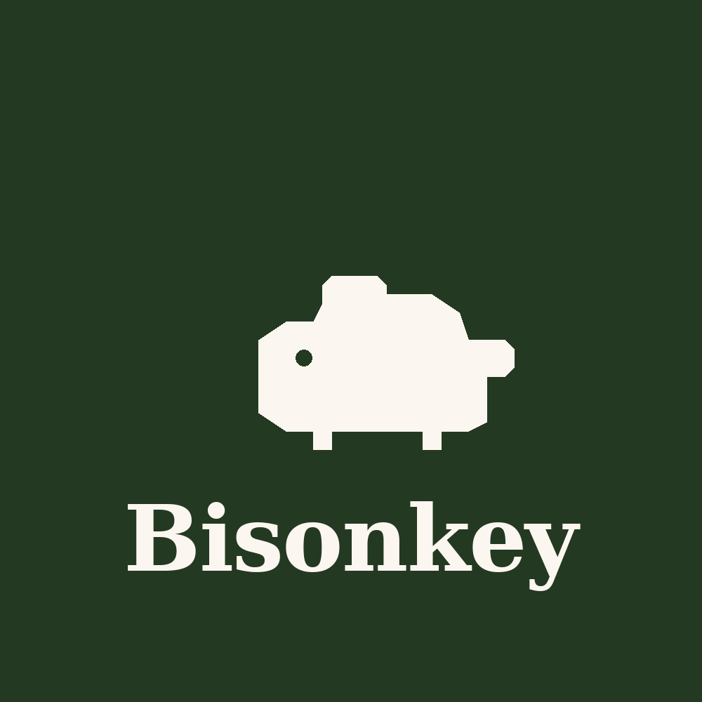 Bisonkey logo